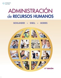 Imagen de portada: Administración de Recursos Humanos 17th edition 9786075265261