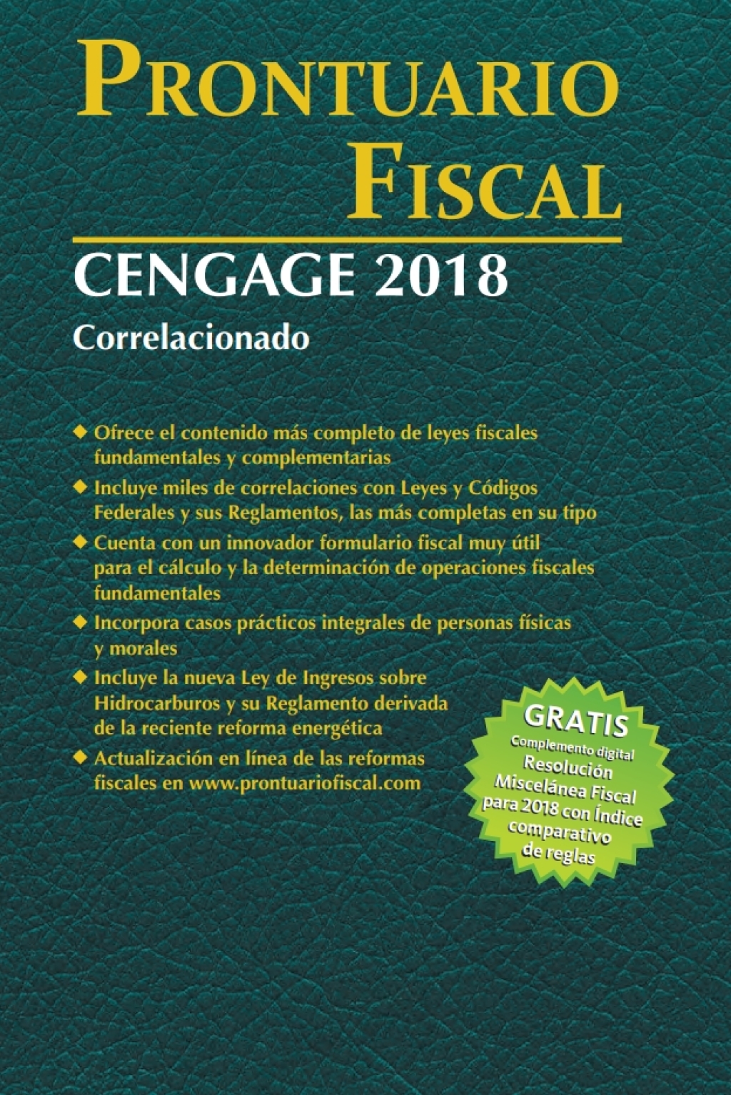 Prontuario Fiscal Cengage 2018 55th Edition