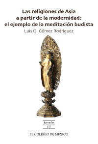Imagen de portada: Las religiones de Asia a partir de la modernidad: El ejemplo de la meditación budista 1st edition 9786076283882