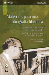 Imagen de portada: Materiales para una autobiografía filosófica 1st edition 9786078348954