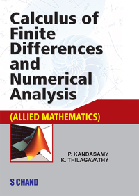 Imagen de portada: Calculus of Fininte Differences and Numerical Analysis for B.Sc. 9788121923217