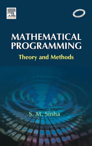 Cover image: Mathematical Programming: Theory and Methods 9788131203767