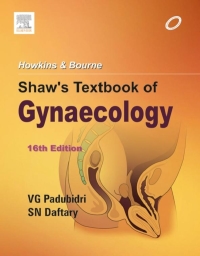 صورة الغلاف: Shaw's Textbook of Gynecology 16th edition 9788131236727