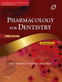 Cover image: Pharmacology for Dentistry 3rd edition 9788131248720