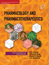 Cover image: Pharmacology and Pharmacotherapeutics 25th edition 9788131248867