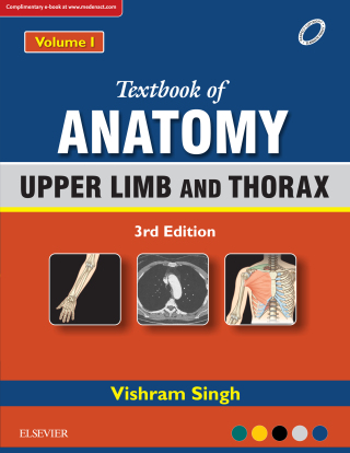 Imagen de portada: Textbook of Anatomy Upper Limb and Thorax; Volume 1 3rd edition 9788131252895