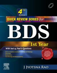 Imagen de portada: QRS for BDS 1st Year 4th edition 9788131256022