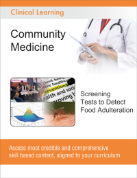 Cover image: Screening Tests to Detect Food Adulteration 9788131260517