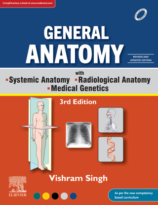 Cover image: General Anatomy with Systemic Anatomy, Radiological Anatomy, Medical Genetics, Updated Edition 3rd edition 9788131262436