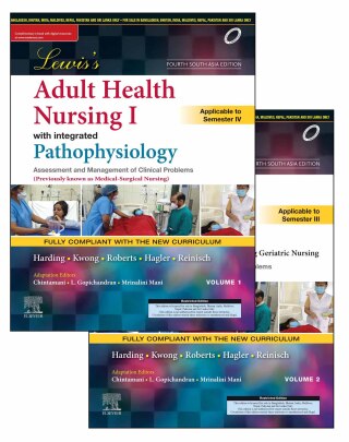 Cover image: Lewis's Medical-Surgical Nursing,  South Asia Edition 4th edition 9788131262917