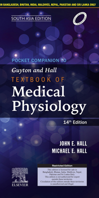 Cover image: Pocket Companion to Guyton and Hall Textbook of Medical Physiology, 14e, South Asia Edition - E-Book 14th edition 9788131262979