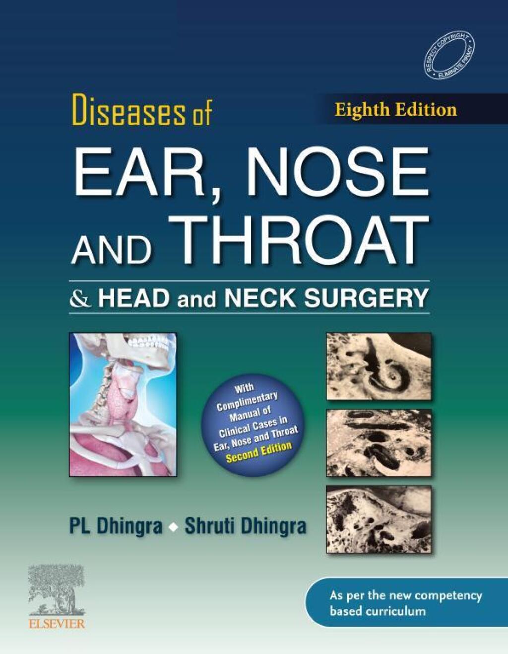 Diseases of Ear, Nose & Throat and Head & Neck Surgery 8th Edition