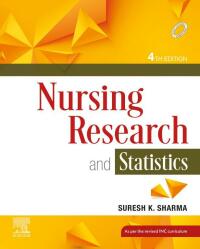 Cover image: Nursing Research and Statistics 4th edition 9788131264478