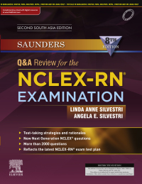 صورة الغلاف: Saunders Q & A Review for the NCLEX-RN® Examination: South Asia Edition 2nd edition 9788131265543