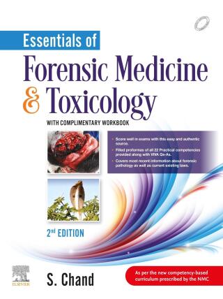 Cover image: Essentials of Forensic Medicine & Toxicology With Complimentary Workbook 2nd edition 9788131267752