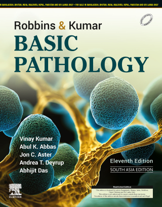 Cover image: Robbins and Kumar Basic Pathology, South Asia Edition 11th edition 9788131267929