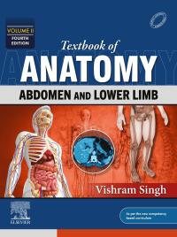 Cover image: Textbook of Anatomy- Abdomen and Lower Limb, Volume 2 4th edition 9788131264836