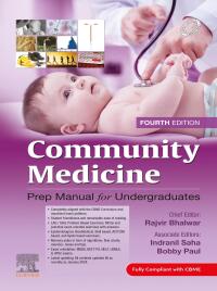 Cover image: Community Medicine Preparatory Manual for Undergraduates 4th edition 9788131269053