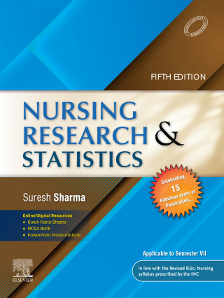 表紙画像: Nursing Research and Statistics 5th edition 9788131271193