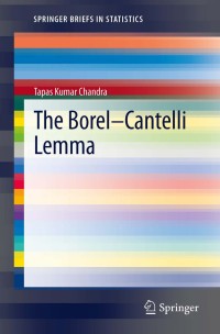 Imagen de portada: The Borel-Cantelli Lemma 9788132206767