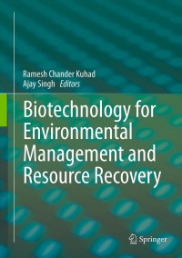 Cover image: Biotechnology for Environmental Management and  Resource Recovery 9788132208754