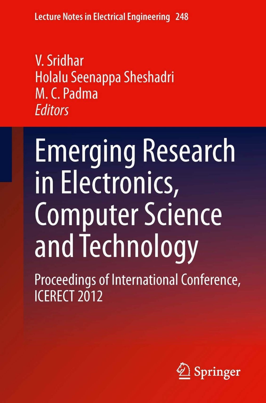 ISBN 9788132211563 product image for Emerging Research in Electronics  Computer Science and Technology (eBook Rental) | upcitemdb.com