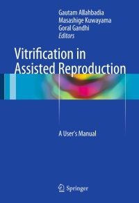 Titelbild: Vitrification in Assisted Reproduction 9788132215264