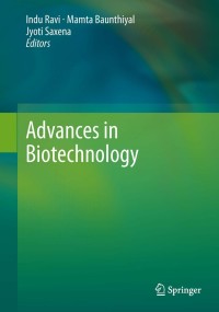 Cover image: Advances in Biotechnology 9788132215530