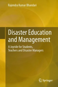 Cover image: Disaster Education and Management 9788132215653