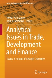 Omslagafbeelding: Analytical Issues in Trade, Development and Finance 9788132216490