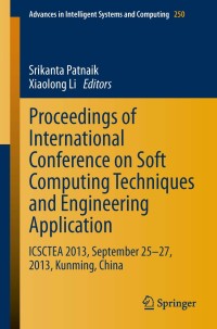 Cover image: Proceedings of International Conference on Soft Computing Techniques and Engineering Application 9788132216940