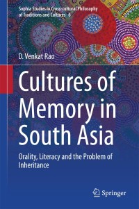 صورة الغلاف: Cultures of Memory in South Asia 9788132216971