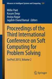 Cover image: Proceedings of the Third International Conference on Soft Computing for Problem Solving 9788132217671