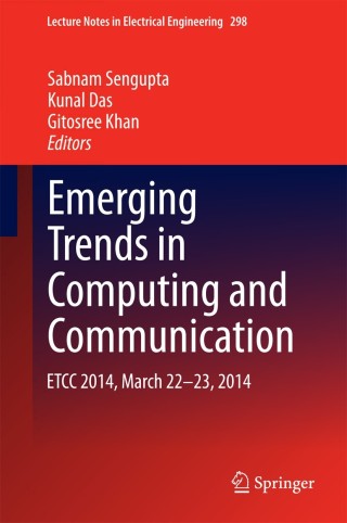 Imagen de portada: Emerging Trends in Computing and Communication 9788132218166