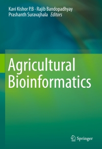 Imagen de portada: Agricultural Bioinformatics 9788132218791