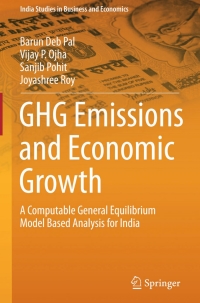 Titelbild: GHG Emissions and Economic Growth 9788132219422