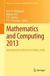 Titelbild: Mathematics and Computing 2013 9788132219514