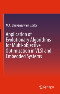 Titelbild: Application of Evolutionary Algorithms for Multi-objective Optimization in VLSI and Embedded Systems 9788132219576