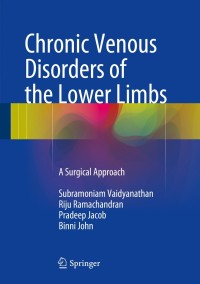 Titelbild: Chronic Venous Disorders of the Lower Limbs 9788132219903
