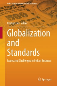 Imagen de portada: Globalization and Standards 9788132219934