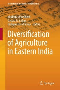 Imagen de portada: Diversification of Agriculture in Eastern India 9788132219965
