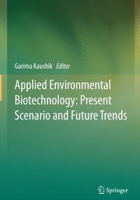 Titelbild: Applied Environmental Biotechnology: Present Scenario and Future Trends 9788132221227