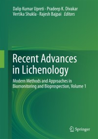 Cover image: Recent Advances in Lichenology 9788132221807