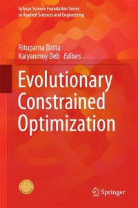 Imagen de portada: Evolutionary Constrained Optimization 9788132221838