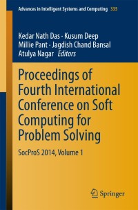 Cover image: Proceedings of Fourth International Conference on Soft Computing for Problem Solving 9788132222163