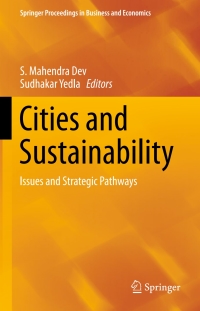 Titelbild: Cities and Sustainability 9788132223092