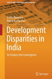 表紙画像: Development Disparities in India 9788132223306