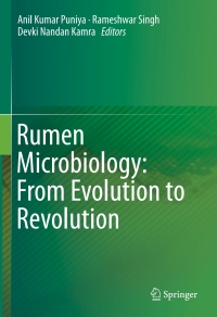 Immagine di copertina: Rumen Microbiology: From Evolution to Revolution 9788132224006