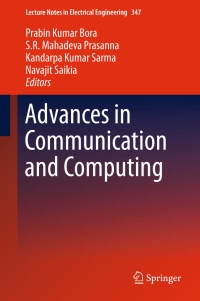 Imagen de portada: Advances in Communication and Computing 9788132224631