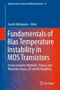 Cover image: Fundamentals of Bias Temperature Instability in MOS Transistors 9788132225072